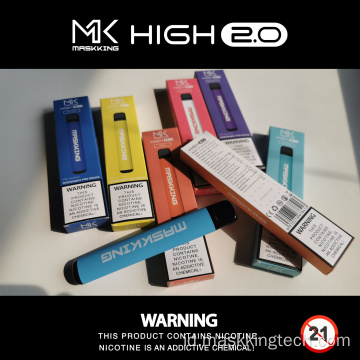 Maskking High 2.0 400 Puffs Ekor yang dapat disapo